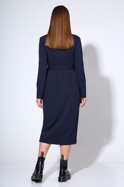Платье Liona Style 670 темно-синий  фото 2