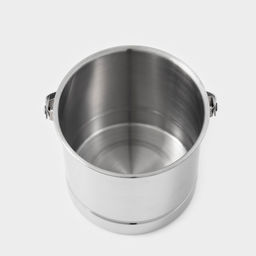 Ведро для льда из нержавеющей стали, 1.3 л, 14.5×12.5 см
