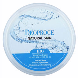 Deoproce Natural Skin H2O Nourishing Cream 100g - Крем для лица и тела с ледниковой водой