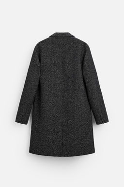 TEXTURED HERRINGBONE COAT - Zara фото 7