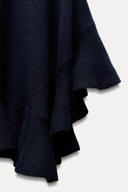 WOOL SKIRT WITH RUFFLED HEM - Zara фото 7