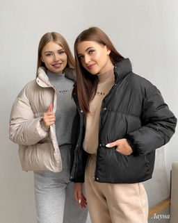 Куртка Лауна (серо-бежевый) - Nadi bordo фото 2