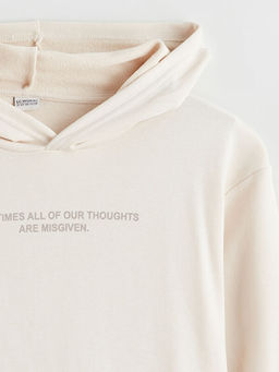 Kap??onlu Erkek ?ocuk Sweatshirt