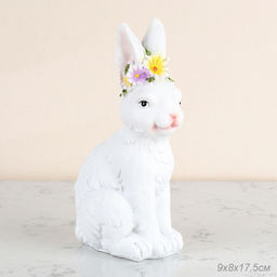 Цена за 2 шт. Фигурка Кролик 9х8х17 см / TX-2 /уп 48/Пасха