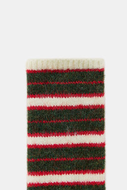 TALL STRIPED JACQUARD SOCKS