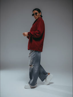 Брамея свитшот женский (черный) - Lovetex фото 20