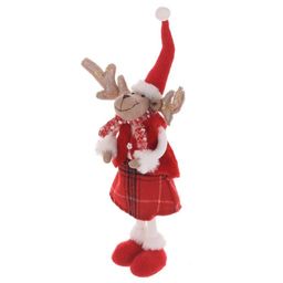 Игрушка набивная "Олень", L18 W12 H53 см, 2в.