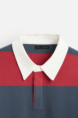 STRIPED KNIT POLO SHIRT - Zara фото 10