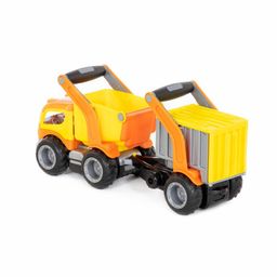 ГрипТрак, автомобиль-самосвал с полуприцепом (в сеточке) - Полесье фото 3