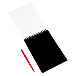 Блокнот-гравюра Новогодний транспорт, 10 листов + лист наклеек - Школа талантов фото 5