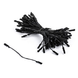 Blumentag Тычинки для искусственных цветов TIC/B-1.5 10 х 85 шт черный/black фото 4