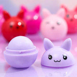 Цена за 24 шт. Бальзам для губ Мяу эмоции, микс цветов и ароматов - Simaland фото 3