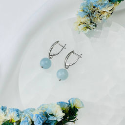 Серьги из Аквамарина