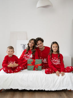 Новогодняя пижама из 100% хлопка