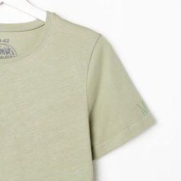 Футболка женская MIST basic, размер 40-42, шалфей