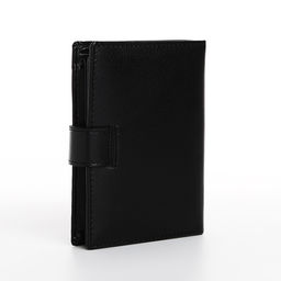 Портмоне мужское 3 в 1 на магните, для купюр, автодокументов и паспорта, цвет чёрный - Simaland фото 2