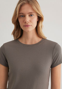 Gri Tisort - Mavi фото 5