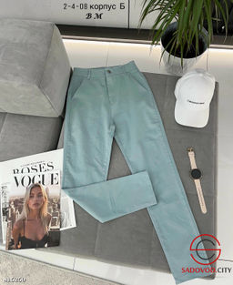 Хлопковые легкие летние брюки