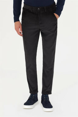 U. S. Polo Assn Мужские брюки из плотной ткани антрацитового цвета - U.s. polo assn фото 2