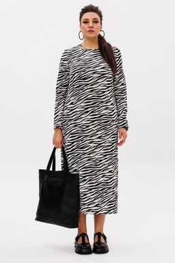 Платье ANELLI 1498 зебра классик  фото 8