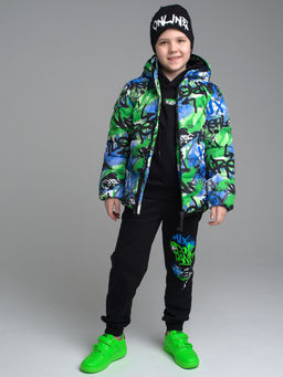 12311287 Куртка с полиуретановым покрытием для мальчиков
