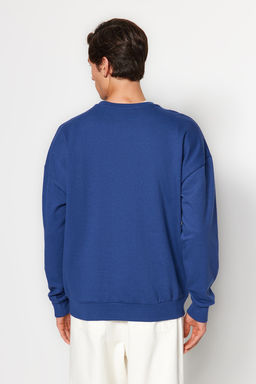 TRENDYOL MAN Tas Bisiklet Yaka Oversize Uzun Kol Sweatshirt TMNAW23SW00191 - Trendyolmilla фото 5