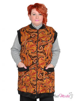 Жилет Модель №1861 размеры 44-84