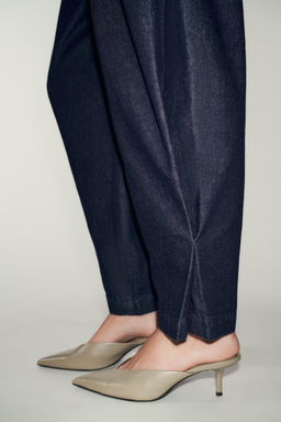 JEANS Z1975 HIGH-WAIST BOMBACHO - Zara фото 9