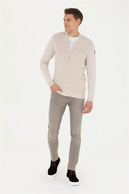 Мужской базовый трикотажный кардиган Stone Melange - U.s. polo assn фото 4