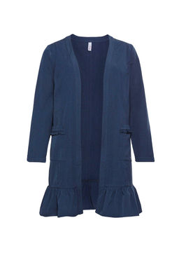 Короткое пальто, синее - Sheego фото 2