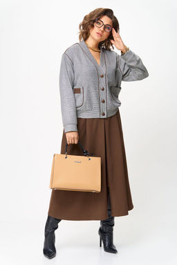 Костюм Aira Style 24131 Коричневый