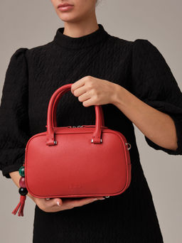 Кожаная сумка Hawaii DBR 31216 красный