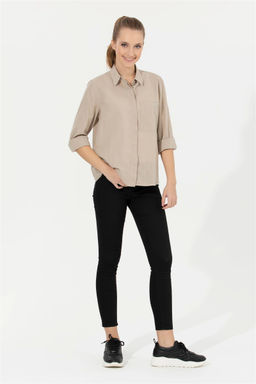 Женские черные брюки Неожиданная скидка в корзине