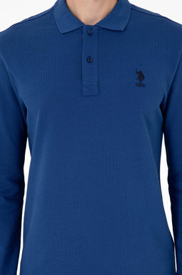 Мужской базовый свитшот цвета индиго Неожиданная скидка в корзине - U.s. polo assn фото 6