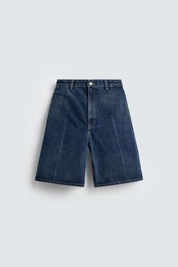 DENIM JORTS BERMUDA SHORTS HARRY LAMBERT FOR ZARA X DISNEY фото 2