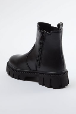 Trendyol Shoes Siyah Lastikli Buyuk K?z Cocuk Chealsea Kids Bot TAKAW25BO00039 - Trendyolmilla фото 6