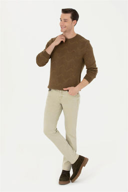 Мужской свитер цвета хаки - U.s. polo assn фото 11