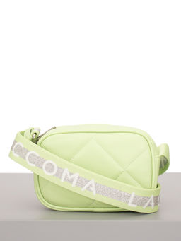 LACCOMA сумка Доминика-Ф826-мятный эко кожа хлопок