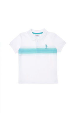 Мятная футболка-поло для мальчика Неожиданная скидка в корзине - U.s. polo assn фото 2