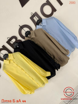 Рубашка женская однотонная - Bruno фото 5