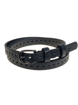 Ремень женский из искусственной, цвет черный