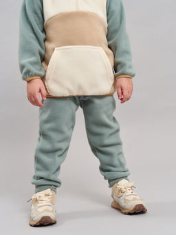 Костюм флисовый Колор блок Полынь 0+ - Bungly фото 4