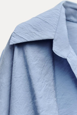 SHIRT WITH TAB DETAIL - Zara фото 6