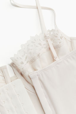 Bustier bordado sin relleno - H&m фото 8