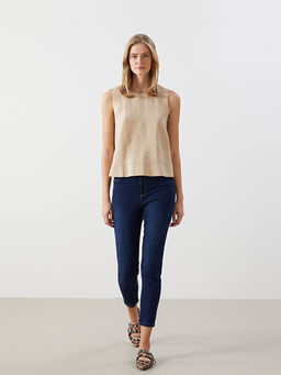 Bisiklet Yaka Kad?n Bluz