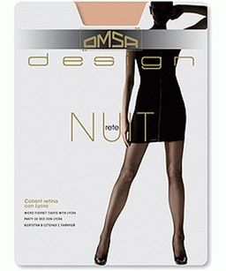 Колготки Omsa NUIT NEW (80/5) сетка - caramello  фото 2