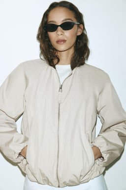 Cazadora bomber con bajo burbuja - H&m фото 3
