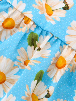 Платье сарафан с ромашками UD 7662 ромашки - Mini maxi фото 3