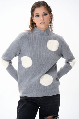 Свитер Зои (серый) - Эльза фото 9