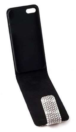 Чехол раскладной для iPhone 5 из кожи морской змеи - Sefaro фото 2